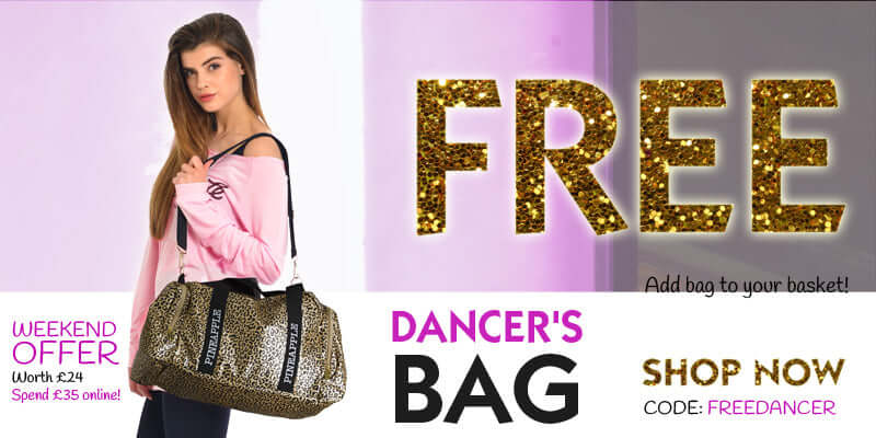 Free Dancer's Bag - Bank Holiday weekend Offer!