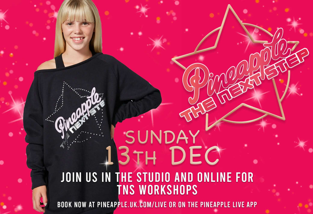 The Next Step - Christmas themed dance workshops at Pineapple - Sunday 13th December