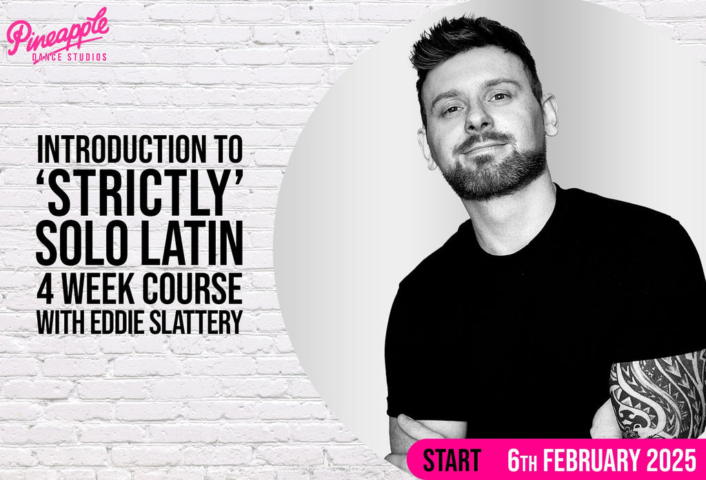 Introduction to 'Strictly' Solo Latin Course with Eddie Slattery (4 weeks)