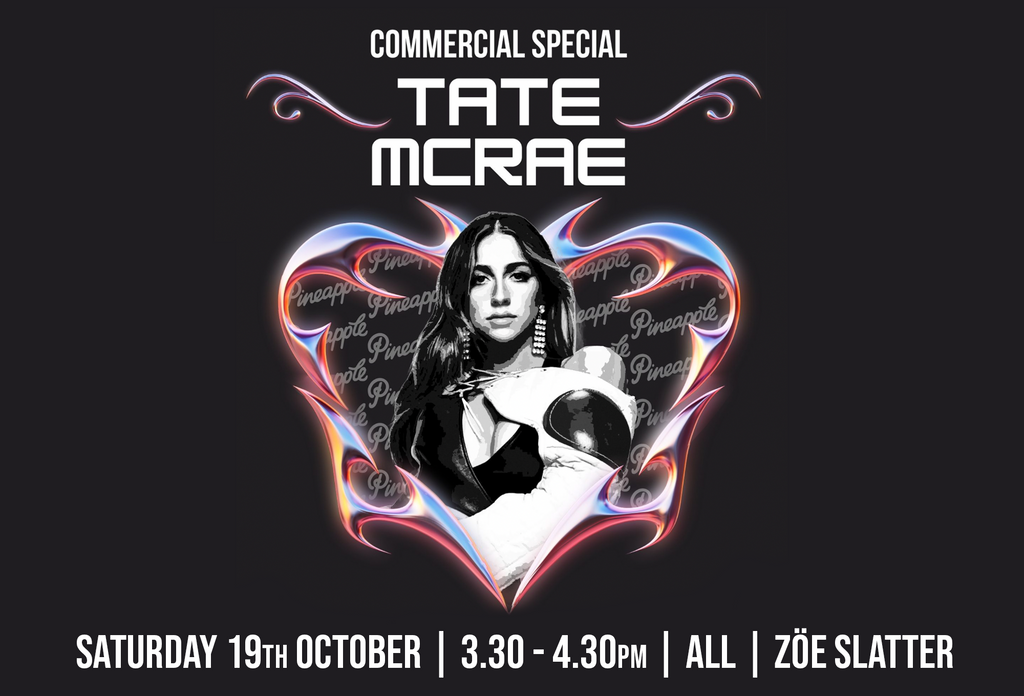 Tate McRae Commercial Special with Zoe Slatter